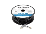 Кабел Lanberg HDMI M/M v2.0 cable 20m optical black aoc