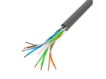 Кабел Lanberg LAN cable CAT.6 utp 305m solid cu grey fluke passed