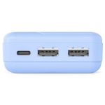 HAMA Външна батерия "Pocket 10", 10000 mAh, Изходи: 2x USB-A, син