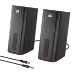 Bluetooth високоговорители Redragon Connie GS814 RGB осветление - черни