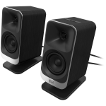Klipsch ProMedia Lumina 2.1 Gaming Audio System with Subwoofer and LED Lighting Effects Built-in, Black
