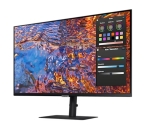 Монитор Samsung 32B800 32" IPS LED, 60 Hz, 5 ms GTG, 3840x2160, 300 cd/m2, Flicker Free, PBP, PIP, USB-C 90W, 3xUSB 3.0, Display Port 1.4, 2xHDMI 2.2, Black + Logitech MK250 - Graphite - USINTL