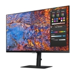 Монитор Samsung 27B800, 27" IPS LED, 60 Hz, 5 ms GTG, 3840x2160, 300 cd/m2, Flicker Free, PBP, PIP, USB-C 90W, 3xUSB 3.0, Display Port 1.4, 2xHDMI 2.2, Black + Logitech MK250 - Graphite - USINTL