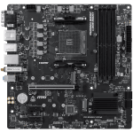 MSI PRO B550M-P WIFI6E, M-ATX, Socket AM4, 4 DIMM, Dual Channel DDR4 up to 4400+(OC)MHz, 1x PCIe 4.0 x16 slot, 2x M.2 slots, 4x USB 3.2 Gen 1, 2x USB 2.0, 1x HDMI,1x DP, 1x VGA, 1G LAN, WIFI6E, 7.1 Audio, 3Y