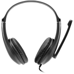 CANYON PC headset CHSU-1 PC Mic USB 2m Black