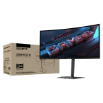 Геймърски Монитор Gigabyte G34WQC2 - 34" VA 1500R WQHD (3440x1440), 200Hz, 1ms, VESA Display HDR400