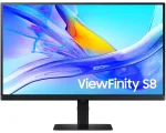 Монитор Samsung LS27D800EAUXEN S80D, 27 inch FHD FLAT 16:9 (3840x2160) IPS 60Hz, 350 cd/㎡, 1000:1, 5ms, 178/178, 1xDP, 1xHDMI USB-Hub 3xUSB3.0, 3.5 Jack, Tilt/Pivot/Swivel/HeightAdj (120mm),