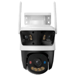 Imou Cruiser triple, full color night vision Wi-Fi IP camera, 2x fixed lenses: 1/2.8''3MP CMOS, 3.6mm fixed lens, Pan&Tilt lens: 1/3.06''5MP CMOS, Night Vision 30m, 6mm fixed lens,355Pan & 90Tilt, 2 Red-Blue Warning Lights, 8x Digital Zoom