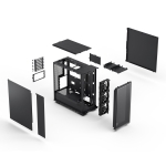 Кутия Fractal Design EPOCH BLACK SOLID, ATX