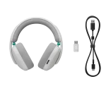 Геймърски слушалки Logitech G325 Ligthspeed Wireless, Микрофон, Бял