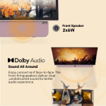 METZ Портативен телевизор 24MPE7300Z 24" LED FHD(1920x1080) GoogleTV, HDR10, розов