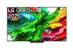 Телевизор LG 65QNED87A3B, 65" 4K QNED MiniLED  HDR Smart TV, 100Hz, 3840x2160, DVB-T2/C/S2, Alpha 8 AI Processor 4K, HDR 10, webOS 25 ThinQ,  FreeSync, VRR 120Hz, Multi View, 4K Upscaling, Wi-Fi 6, Voice Controll, BT 5.3, AirPlay 2, CI, HDMI eARC, SPDIF,