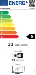 Монитор LG 34G630A-B, 34", UltraGear 21:9 Curved, VA, 1ms MBR, 5ms, WQHD (3440x1440), 240Hz, HDR 400, 4000:1, 300cd/m2, DCI-P3 95%, Free-sync, NVIDIA G-SYNC Compatible, VRR, USB, USB-C, HDMI, DP, Speakers 5Wx2, PIP, PBP, Height, Swivel, Tilt, Black