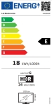 Монитор LG 24GS60F-B, UltraGear, 23.8" IPS, AG, 1ms GtG, 180Hz, 1000:1, 300cd/m2, Full HD 1920x1080, NVIDIA G-SYNC, Radeon FreeSync, HDR 10, sRGB 99%, HDMI, DisplayPort, Reader Mode, Headphone out, Tilt, Black