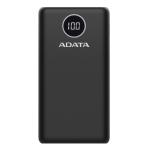 ADATA POWER BANK 20000MAH USB  TYPE-C  BLACK