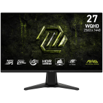 MSI MAG 275QF E20 Gaming Monitor, 27" 200Hz, WQHD (2560x1440) 16:9, Rapid IPS, 0.5ms, 300nits, 1000:1, 178/178, G-SYNC Compatible, AMD FreeSync Premium, Tilt, 1x DP, 2x HDMI, 3Y Warranty
