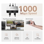 1 към 3 гигабитов Ethernet сплитер Mercusys MEH35