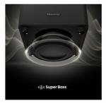 Аудио система Hisense HT Saturn, 4.1.2Ch Sound Bar with Wireless Subwoofer, 720W, Dolby Atmos, Tuned by Devialet , DTS:X,Quad Satellite Speakers , Black