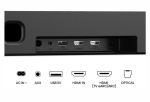 Аудио система Hisense AX5140Q,  5.1.4Ch Sound Bar with Wireless Subwoofer, 600W, Dolby Atmos, Bluetooth 5.3, 4K HDMI Pass Through, DTS:X, HDMI/AUX/ARC/Optical/USB, 7 EQ Modes, Black