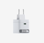 Зарядно устройство HikVision GaN Fast Charger 2C 67W, USB-C retractable cable & USB C Port, Universal Compatibility (phones, tablets, laptops, switch and other devices), Portable