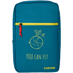 CANYON CSZ-03, cabin size backpack for 15.6'' laptop,polyester,dark green
