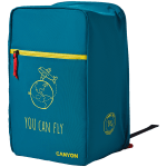 CANYON CSZ-03, cabin size backpack for 15.6'' laptop,polyester,dark green