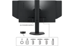 Монитор ZOWIE XQ2566X, 24.1" Fast TN QHD(2560x1440), 360Hz DyAc2, Color Gamut: sRGB 98%, HDMI, DisplayPort, Height adjustment 155mm