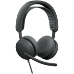 LOGITECH HEADSET - Zone Wired 2 for Business - GRAPHITE - USB - EMEA28i-935 - TEAMS, EU