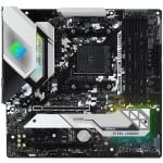ASROCK Main Board Desktop B550M STEEL LEGEND (AM4, B550, 4xDDR4, 1xPCIe 4.0x16, 1xPCIe 3.0x1, 6xSATA, 1x M.2 PCIe Gen4 x4, 1xM.2, DP, HDMI, 2.5GLAN, mATX, Retail)