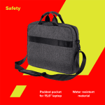 CANYON B-5, Laptop bag for 15.6 inch410MM x300MM x 70MMDark GreyExterior materials: 100% PolyesterInner materials:100% Polyester