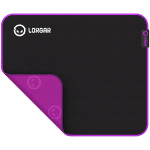 Lorgar Main 313, Gaming mouse pad, High-speed surface, Purple anti-slip rubber base, size: 360mm x 300mm x 3mm, weight 0.195kg