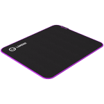 Lorgar Main 313, Gaming mouse pad, High-speed surface, Purple anti-slip rubber base, size: 360mm x 300mm x 3mm, weight 0.195kg