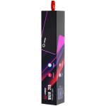 Lorgar Main 315, Gaming mouse pad, High-speed surface, Purple anti-slip rubber base, size: 500mm x 420mm x 3mm, weight 0.39kg