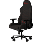 LORGAR Ace 422, Gaming chair, Anti-stain durable fabric, 1.8 mm metal frame, multiblock mechanism, 4D armrests, 5 Star aluminium base, Class-4 gas lift, 75mm PU casters, Black + red