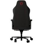 LORGAR Ace 422, Gaming chair, Anti-stain durable fabric, 1.8 mm metal frame, multiblock mechanism, 4D armrests, 5 Star aluminium base, Class-4 gas lift, 75mm PU casters, Black + red