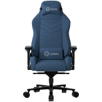 LORGAR Ace 422, Gaming chair, Anti-stain durable fabric, 1.8 mm metal frame, multiblock mechanism, 4D armrests, 5 Star aluminium base, Class-4 gas lift, 75mm PU casters, Blue