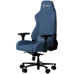 LORGAR Ace 422, Gaming chair, Anti-stain durable fabric, 1.8 mm metal frame, multiblock mechanism, 4D armrests, 5 Star aluminium base, Class-4 gas lift, 75mm PU casters, Blue