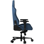 LORGAR Ace 422, Gaming chair, Anti-stain durable fabric, 1.8 mm metal frame, multiblock mechanism, 4D armrests, 5 Star aluminium base, Class-4 gas lift, 75mm PU casters, Blue