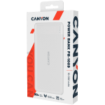 CANYON power bank PB-109 10000 mAh PD 18W QC 3.0 20W White