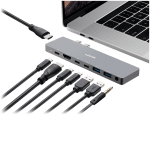 CANYON hub DS-8 8in1 Thunderbolt 4k Space Grey