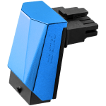 CableMod 12VHPWR 90 Degree Angled Adapter (Nvidia 4000 series) - Variant A - Blue