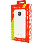 CANYON power bank PB-2002 LED 20000 mAh PD 20W QC 3.0 White