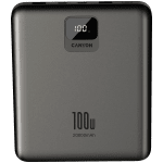 CANYON power bank PB-2008 LED FLAT 20000 mAh PD100W QC3.0 Dark Grey