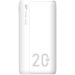 Silicon Power Power Bank, QS15, 20000mAh, White
