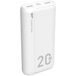Silicon Power Power Bank, QS15, 20000mAh, White