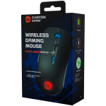 CANYON Gaming Mouse CUTLASS max DPI 2400 RGB Wireless Black