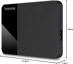 Външен диск Toshiba 2.5" 2TB Canvio Ready 2020 , USB 3.2 Gen 1