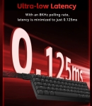 Madlions професионална геймърска механична клавиатура Professional Gaming Mechanical Keyboard MAD 60 HE Flagship V2 - 8K, Magnetic Amber Pro Switches - Black