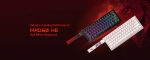 Madlions професионална геймърска механична клавиатура Professional Gaming Mechanical Keyboard MAD 60 HE Flagship V2 - 8K, Magnetic Amber Pro Switches - White