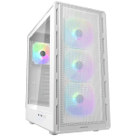 COUGAR AIRFACE PURE RGB PC Case, Mid Tower, White